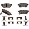 Bendix D374CT Disc Brake Pad Set CT3 Disc Pad Set