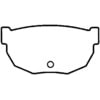 Bendix D231 Brake Hydraulic Line CQ CERAMIC PAD