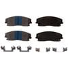 Bendix MKD1056 Disc Brake Pad Set Semi-Met Disc Pad Set
