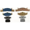 Bendix MKD259 Disc Brake Pad Set Disc Brake Pad Set - Semi Metallic