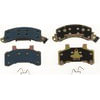 MKD289 by BENDIX - Semi-Metallic Disc Brake Pad Set, Front