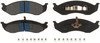 MKD477 by BENDIX - Disc Brake Pad Set - Semi Metallic