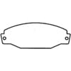Bendix MKD393 Disc Brake Pad Set DISC PAD PKG