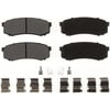 Bendix MKD606IQ Disc Brake Pad Set Semi-Met Disc Pad Set