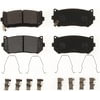 Bendix MKD775 Disc Brake Pad Set Semi-Met Disc Pad Set
