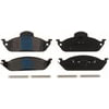 MKD760 by BENDIX - Disc Brake Pad Set - Semi Metallic