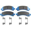 PBD974A by BENDIX - POLICE DISC PAD SET