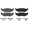 MKD967 by BENDIX - Semi-Met Disc Pad Set