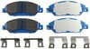 PBD1092 by BENDIX - POLICE DISC PAD SET