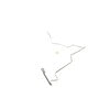 Sunsong 3602002 Power Steering Pressure Line Hose Assembly Power Steering Pressure Line Hose Assembly