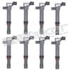 921-2002-8 by WALKER PRODUCTS - Ignition Coils receive a signal from the distributor or engine control computer at the ideal time for combustion to occur and send a high voltage pulse to the spark plug to ignite the fuel air mixture in each cylinder.