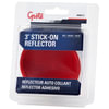 Grote 400525 Reflector Assembly Round Stick-On Reflector, Red