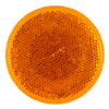 Grote 40063 Reflector Assembly Sealed 3" Round Stick-On Reflector, Amber