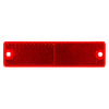 Grote 40132 Reflector Assembly Mini Stick-On / Screw-Mount Rectangular Reflectors, Red