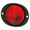 Grote 40162 Reflector Assembly Steel Two-Hole Mounting Reflector, Military Green w/ Gasket