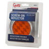Grote 402335 Reflector Assembly RFLCTR,3",YEL,ALUM,2-HOLE MNTG,RETAIL PK
