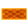 Grote 40303 Reflector Assembly Stick-On Rectangular Reflectors, Amber