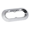 Grote 42153 Turn Signal Light Bracket Surface-Mount Snap-in Flange for 6″ Oval Lamps, Chrome, ABS