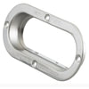 Grote 43723 Turn Signal Light Bracket Theft-Resistant Mounting Flange For 6" Oval Lights, Steel