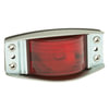 Grote 45172 Side Marker Light Narrow-Rail Clearance Marker Lights, Red