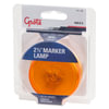 Grote 458135 Side Marker Light 2 1/2" Round Clearance Marker Lights, Optic Lens Amber
