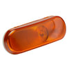 Grote 52563 Tail Light Torsion Mount® III Oval Stop Tail Turn Lights, Front Park, Male Pin, Amber Turn
