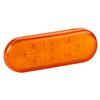 Grote 54143 Tail Light SuperNova® 9-Diode Oval LED Stop Tail Turn Lights, Hard Shell Connector, Amber
