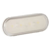 Grote 61G31 Dome Light Oval LED WhiteLight™ Dome Light, Male Pin, Clear