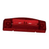 Grote 47362 Side Marker Light CLR/MARKER LMP, 3", RED, 24V, SNOVALED THINLIN