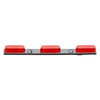 Grote 49062 Light Bar CLR/MARKER LAMP, RED, THIN-LINE BAR