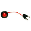 Grote 49342 Side Marker Light MicroNova® Dot LED Clearance Marker Lights, Red, with Grommet