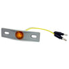 Grote 49413 Side Marker Light CLR/MKR,YEL,LED,RND,MCRNV,PC,W/ADPTR BRK