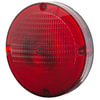 Grote 50132 Brake Light STT LAMP, 7", RED, SCHOOL BUS, DOUBLE CONTACT