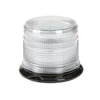 Grote 78071 Strobe Light Dual Color LED Beacons, Short Lens, Amber/White