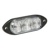 Grote 78164 Emergency Warning Light LED Directional Warning Lights, Surface Mount, 3-Diode, Green