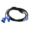 Grote 66155 Chassis Wiring Harness Two Slim-Line Male To Two Double Females, 2' 6" Long
