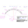 SDA4718D-S47 by ABEX - Drum Brake Shoe Lining
