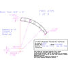 EX4725D-S43 by ABEX - Drum Brake Shoe Lining