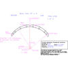 EXP4702D-S43 by ABEX - Drum Brake Shoe Lining