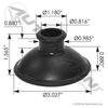 M23312 by AUTOMANN - Transmission Shift Cable Boot