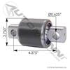 TRB6820E by AUTOMANN - Axle Pivot Bushing, Polyurethane for Reyco 79KB/88 Series