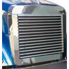Aranda P-0162 Hood Grille Surround Grille Surround and Louvered Grille Kit - Stainless Steel, For Peterbilt 386