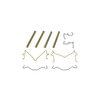 13396 by CARLSON - Disc Brake Hardware Kit