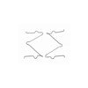 Carlson H4749 Disc Brake Anti-Rattle Clip DISC BRAKE PART