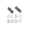 H5570 by CARLSON - DISC BRAKE HDWE KIT