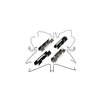 Carlson P1066 Disc Brake Caliper Abutment Service Kit Axle Kit