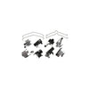 Carlson P824 Disc Brake Caliper Abutment Service Kit PAD INSTALLATION KIT