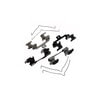 Carlson P855A Disc Brake Caliper Abutment Service Kit PAD INSTALLATION KIT