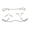 Carlson 13706 Disc Brake Hardware Kit Disc Brake Hardware Kit