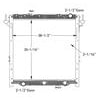 Freightliner HDC011230PAFB Radiator Radiator